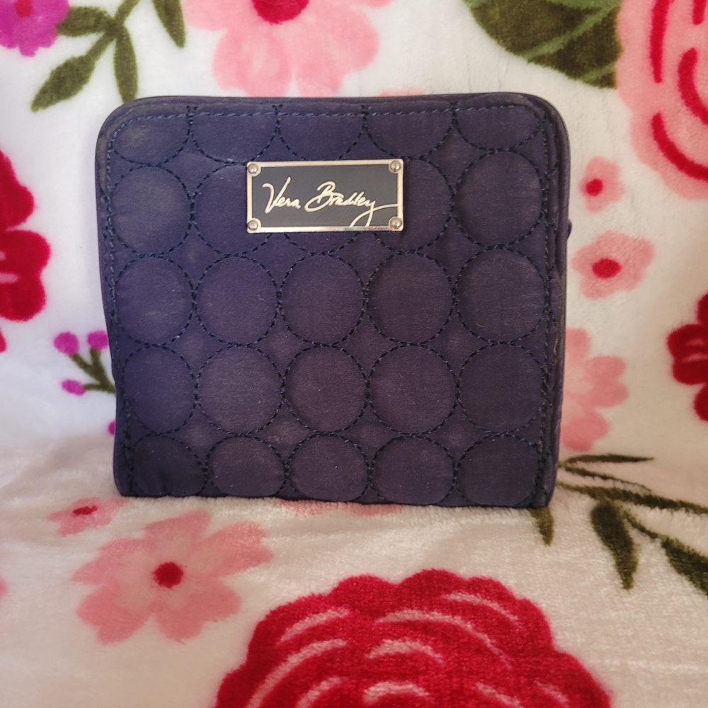 Vera Bradley Black Quilted Wallet
